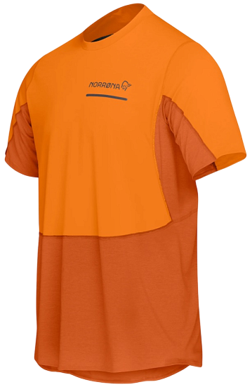 Футболка мужская Norrona Senja Equaliser Lightweight Exuberance - Фото 2 большая