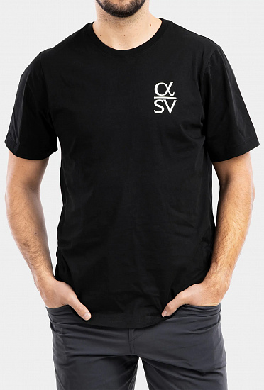 Футболка мужская Arcteryx Alpha SV SS Black - Фото 2 большая