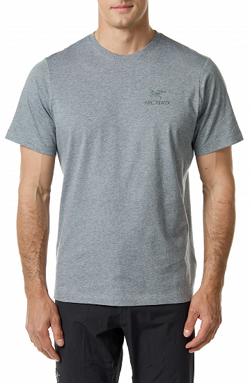 Футболка мужская Arcteryx Emblem SS Masset Heather - Фото 1 большая