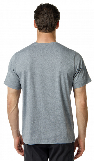 Футболка мужская Arcteryx Emblem SS Masset Heather - Фото 4 большая