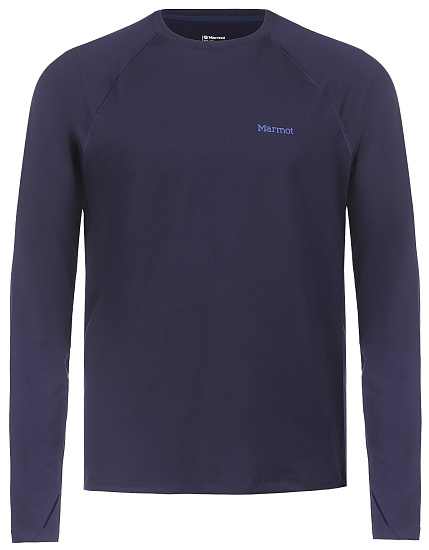 Лонгслив мужской Marmot Windridge LS Arctic Navy - Фото 1 большая