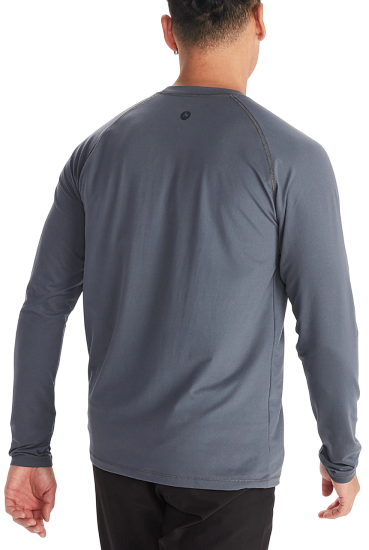 Лонгслив мужской Marmot Windridge LS Steel Onyx - Фото 4 большая