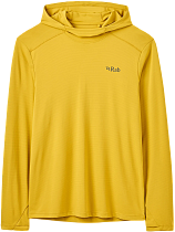 Лонгслив мужской Rab Force Hoody Dark Pollen