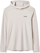 Лонгслив мужской Rab Force Hoody Pebble