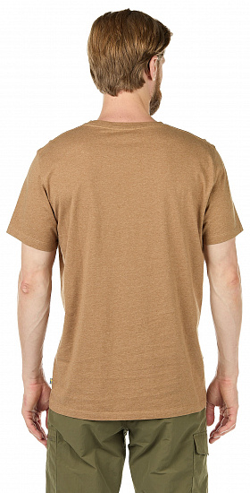 Футболка мужская Fjallraven Lagerplats Dark Sand - Фото 3 большая