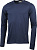 Футболка мужская Lundhags Gimmer Merino Lt LS Deep Blue - Фото 1 малая