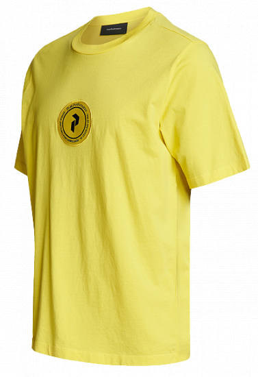 Футболка мужская Peak Performance Seasonal Patch Citrine - Фото 5 большая
