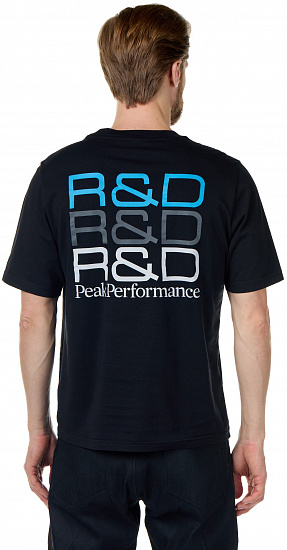 Футболка мужская Peak Performance Seasonal R&D Black - Фото 3 большая