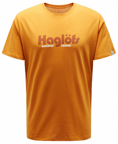 Футболка мужская Haglofs Camp Desert Yellow - Фото 1 большая