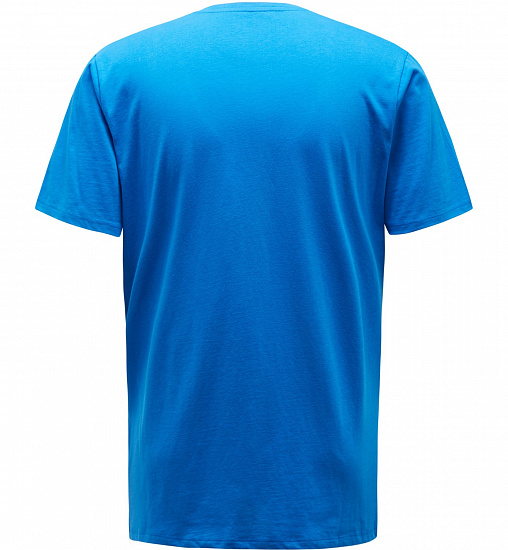 Футболка мужская Haglofs Camp Storm Blue - Фото 2 большая