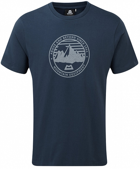 Футболка мужская Mountain Equipment Roundel Denim Blue - Фото 1 большая