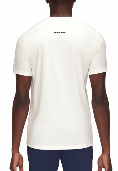Футболка мужская Mammut Mountain T-Shirt White - Фото 3 большая