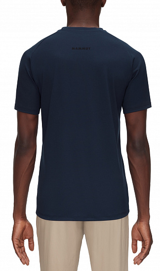 Футболка мужская Mammut Mountain T-Shirt Marine - Фото 3 большая