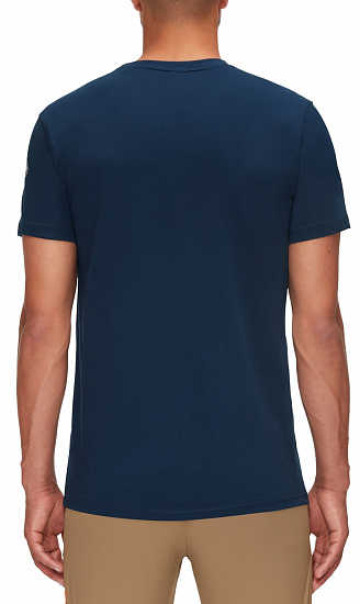 Футболка мужская Mammut La Liste T-Shirt Marine - Фото 3 большая
