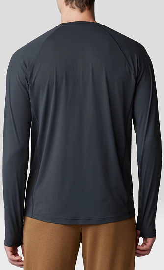 Лонгслив мужской Mountain Hardwear Crater Lake Dark Storm - Фото 4 большая