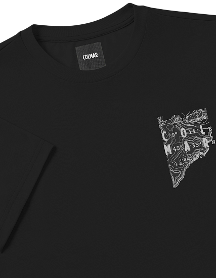 Футболка мужская Colmar Iconic Black - Фото 3 большая