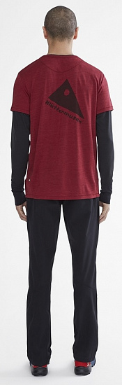 Футболка мужская Klattermusen Eir Rain S/S Burnt Russet - Фото 4 большая