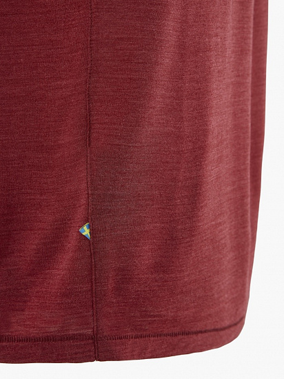 Футболка мужская Klattermusen Eir Rain S/S Burnt Russet - Фото 6 большая