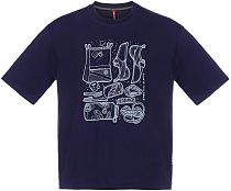 Футболка Birds and Blokes All In Синий