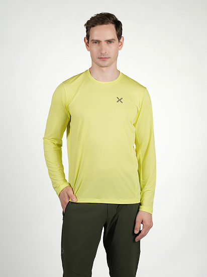 Лонгслив мужской Montura Fresh Light Maglia Sunny Lime - Фото 5 большая