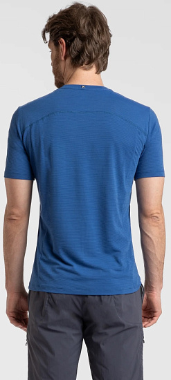 Футболка мужская Montura Merino Mix B.Blue - Фото 3 большая