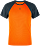Футболка мужская Montura Outdoor 3 Orange/Piombo - Фото 2 малая