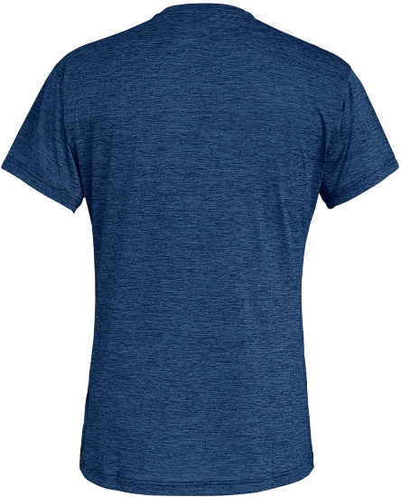 Футболка мужская Salewa Puez Melange Dry Dark Denim Melange - Фото 2 большая