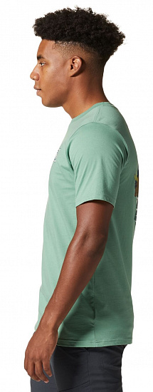 Футболка мужская Mountain Hardwear Pack Yak SS Aloe - Фото 3 большая