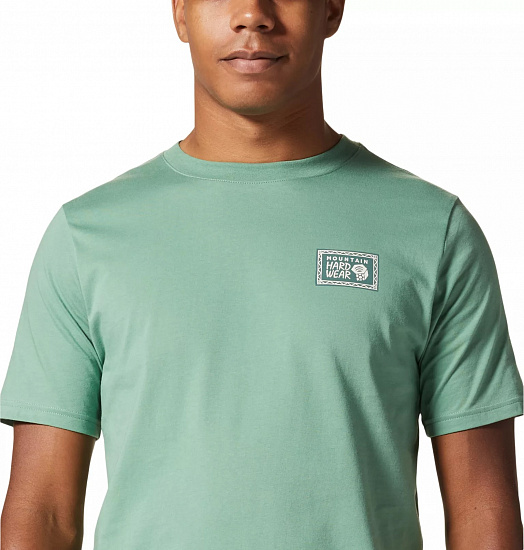 Футболка мужская Mountain Hardwear Pack Yak SS Aloe - Фото 4 большая