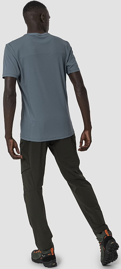 Футболка мужская Salewa Puez Sporty Dry Java Blue - Фото 5 большая