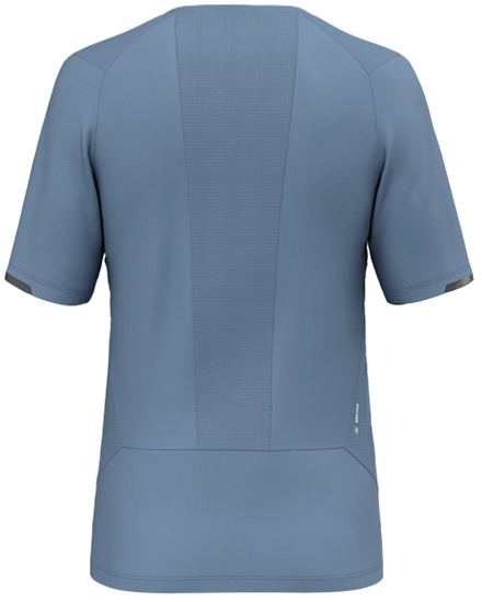 Футболка мужская Salewa Pedroc Dry Mesh Java Blue - Фото 2 большая