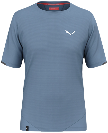 Футболка мужская Salewa Pedroc Dry Mesh Java Blue - Фото 1 большая