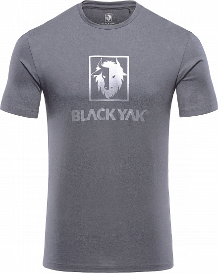 Футболка мужская Black Yak Senepol Classic Logo Iron Gate - Фото 1 большая