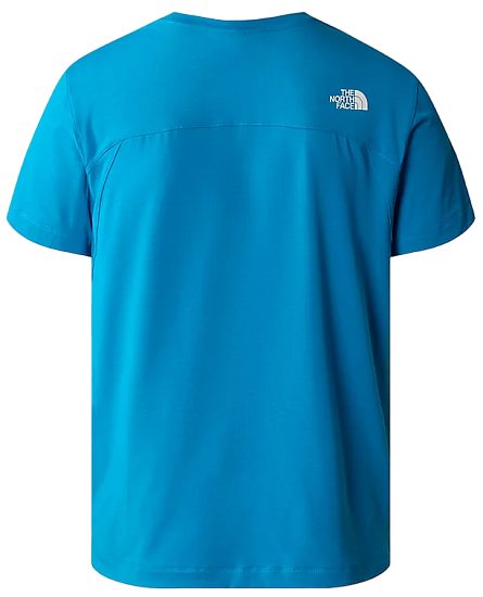 Футболка мужская The North Face Lightning Alpine S/S Skyline Blue - Фото 2 большая