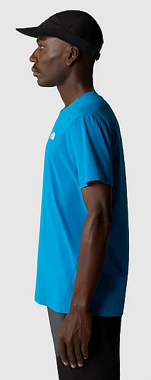 Футболка мужская The North Face Lightning Alpine S/S Skyline Blue - Фото 7 большая
