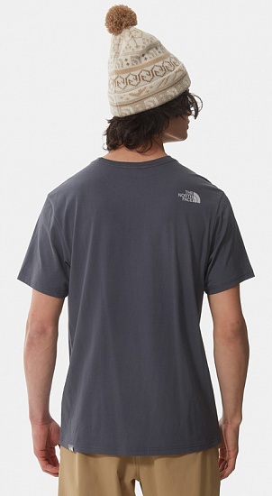 Футболка мужская The North Face SS Natural Wonders Vanadis Grey - Фото 8 большая