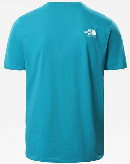 Футболка мужская The North Face Foundation Graphic SS Enamel Blue - Фото 6 большая