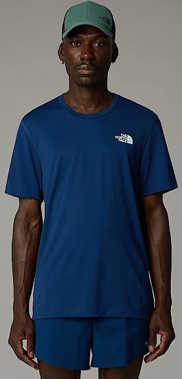 Футболка мужская The North Face Lightbright Estate Blue - Фото 2 большая
