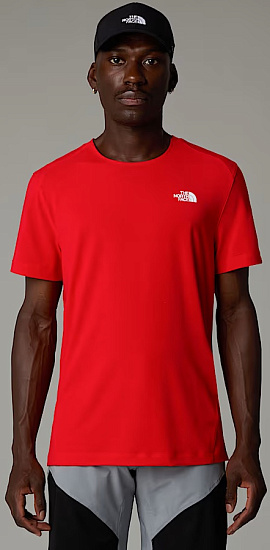 Футболка мужская The North Face Lightning Alpine High Risk Red - Фото 2 большая