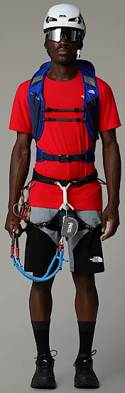 Футболка мужская The North Face Lightning Alpine High Risk Red - Фото 3 большая