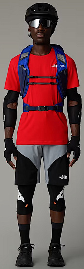 Футболка мужская The North Face Lightning Alpine High Risk Red - Фото 4 большая