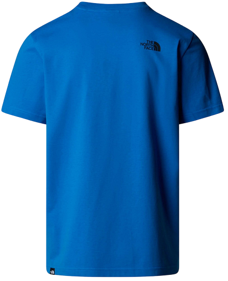 Футболка мужская The North Face Fine Hero Blue - Фото 2 большая