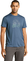 Футболка мужская Icebreaker Merino 150 Tech Lite Iii Ss Van Camp Dawn