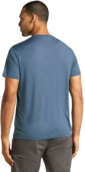 Футболка мужская Icebreaker Merino 150 Tech Lite Iii Ss Van Camp Dawn - Фото 2 большая