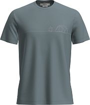 Футболка мужская Icebreaker Merino 150 Tech Lite Ss T Sing Li Cmp Blue Ash