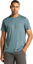 Футболка мужская Icebreaker Merino 150 Tech Lite Ss T Sing Li Cmp Blue Ash