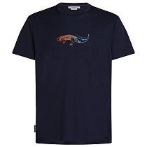 Футболка мужская Icebreaker Merino 150 Tech Lite Ss Slimey Salama Midnight Navy