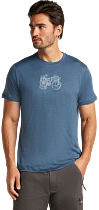 Футболка мужская Icebreaker Merino 150 Tech Lite Ss Adventure Rid Dawn