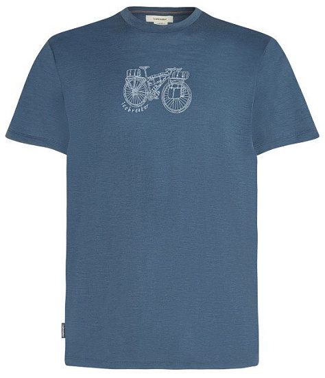 Футболка мужская Icebreaker Merino 150 Tech Lite Ss Adventure Rid Dawn - Фото 1 большая