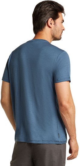 Футболка мужская Icebreaker Merino 150 Tech Lite Ss Adventure Rid Dawn - Фото 2 большая